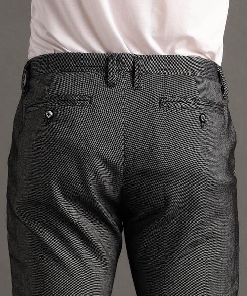 MONSIEUR NICOLE(ムッシュニコル)の「SOFTTHERMO ドビーストレッチパンツ(その他パンツ・メンズ・ネイビー/グレー/ブラック・MEDIUM/LARGE/X-LARGE/SMALL)」の10枚目の写真