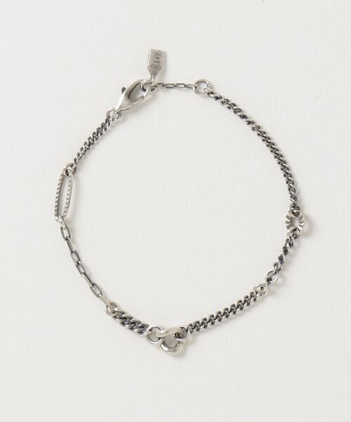 HYPNOTIZE／ヒプノタイズ/SILVER MIX CHAIN BRACELET（ブレスレット
