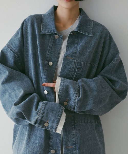anuke（アンヌーク）の「Denim Work Jacket（デニムジャケット）」 - WEAR