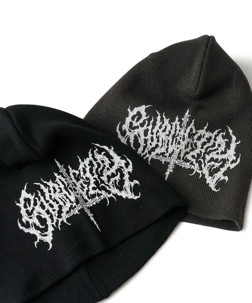 Subciety（サブサエティ）の「Single beanie-inferno-（ニットキャップ/ビーニー・メンズ・グレー/ブラック・FREE）」の7枚目の写真