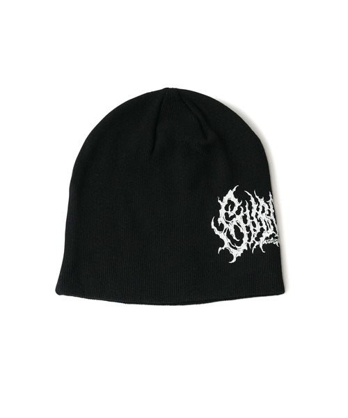 Subciety（サブサエティ）の「Single beanie-inferno-（ニットキャップ/ビーニー・メンズ・グレー/ブラック・FREE）」の5枚目の写真