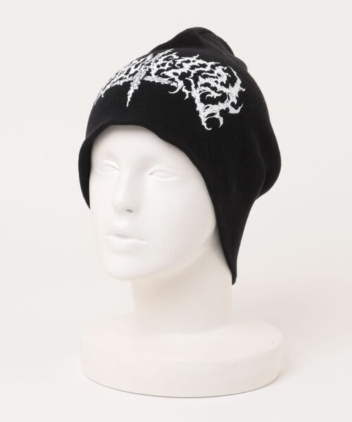Subciety（サブサエティ）の「Single beanie-inferno-（ニットキャップ/ビーニー・メンズ・グレー/ブラック・FREE）」の11枚目の写真