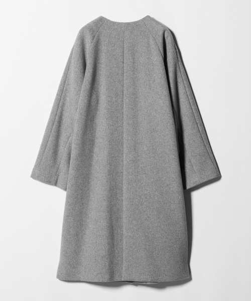 毛ナイロン ノーカラーコート（その他アウター）｜BEAUTY&YOUTH UNITED