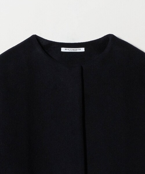 BEAUTY&YOUTH UNITED ARROWS(ビューティーアンドユースユナイテッドアローズ)の「毛ナイロン ノーカラーコート(その他アウター・レディース・グレー系/モカ/ネイビー・S/M/XS)」の15枚目の写真