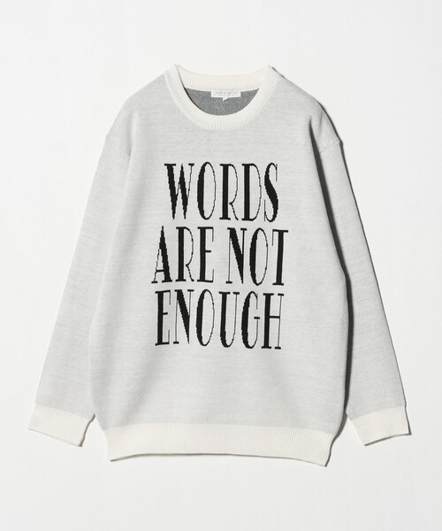 セール】リラックス ロゴ ニット-ウォッシャブル-＜A DAY IN THE LIFE