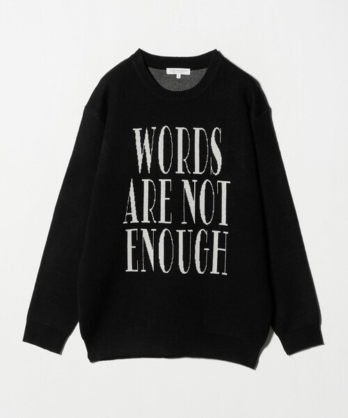 A DAY IN THE LIFE UNITED ARROWS(アデイインザライフユナイテッドアローズ)の「リラックス ロゴ ニット-ウォッシャブル-<A DAY IN THE LIFE>(ニット/セーター・メンズ・ブラック/ホワイト・L/M)」の9枚目の写真