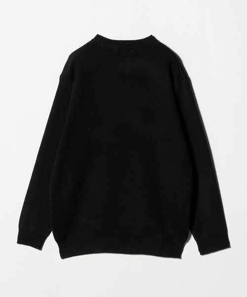 A DAY IN THE LIFE UNITED ARROWS(アデイインザライフユナイテッドアローズ)の「リラックス ロゴ ニット-ウォッシャブル-<A DAY IN THE LIFE>(ニット/セーター・メンズ・ブラック/ホワイト・L/M)」の10枚目の写真