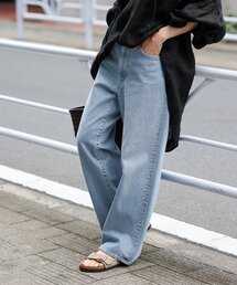 FRAMeWORK ヴィンテージ加工 デニム ストレートパンツ 40 大人気！】FRAMeWORK デニムストレートパンツ40サイズ - メルカリ