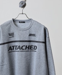 裏起毛 スウェットプリントトレーナー unisex