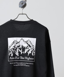 裏起毛 スウェットプリントトレーナー unisex