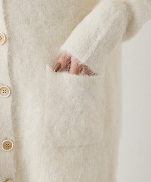 セール】スーリーアルパカカーディガン（カーディガン/ボレロ）｜Whim