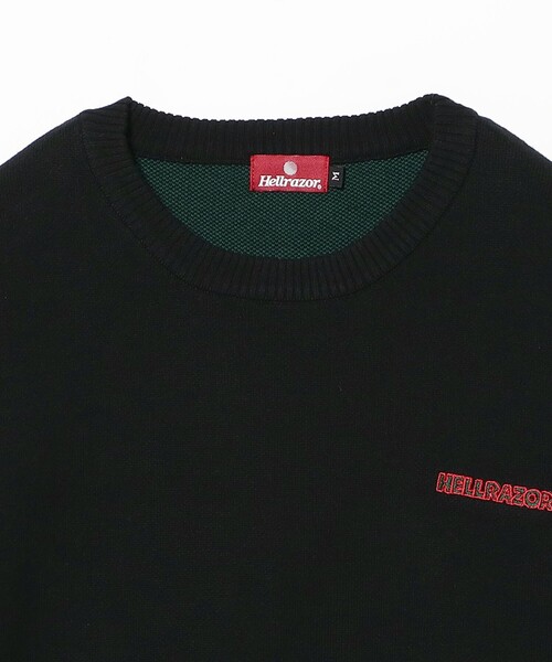 セール】HELLRAZOR / ALL TO MY PEOPLE CREW KNIT（ニット/セーター