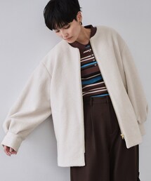 OPAQUE.CLIP (オペークドットクリップ)新品　ノーカラーミドルコート OPAQUE.CLIP｜オペークドットクリップのノーカラーコート通販 - ZOZOTOWN