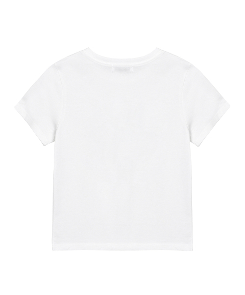 NICK&NICOLE(ニックアンドニコール)の「BUTTERFLY NICOLE LABEL SLIM TOP_WHITE GREEN(Tシャツ/カットソー・レディース・その他・FREE)」の5枚目の写真
