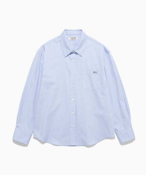 TTUDEMENT(トュードメント)の「CLASSIC OXFORD SHIRT BLUE(シャツ/ブラウス・レディース・その他・FREE)」の2枚目の写真