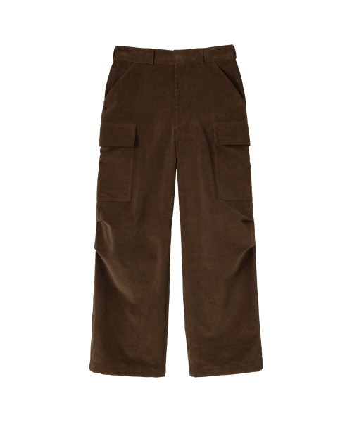 NOHANT(ノアン)の「CORDUROY UTILITY CARGO PANTS BROWN(その他パンツ・メンズ・ブラウン・SMALL/MEDIUM/LARGE)」の9枚目の写真