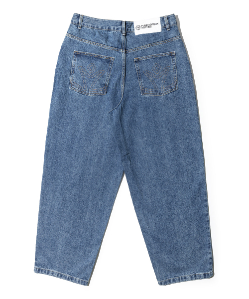 PUNCH DRUNK PARTIES(パンチドランクパーティーズ)の「Misfits Jeans (BLUE)(デニムパンツ・レディース・その他・0(28)/2(32)/3(34)/1(30))」の1枚目の写真