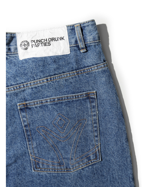 PUNCH DRUNK PARTIES(パンチドランクパーティーズ)の「Misfits Jeans (BLUE)(デニムパンツ・レディース・その他・0(28)/2(32)/3(34)/1(30))」の11枚目の写真
