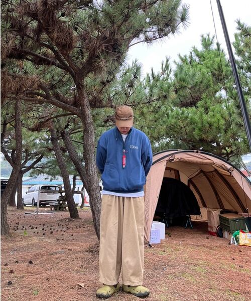 TEKET(テケット)の「Plan Half Zip-Up Sweatshirt Navy(スウェット・レディース・その他・SMALL/MEDIUM/LARGE)」の3枚目の写真