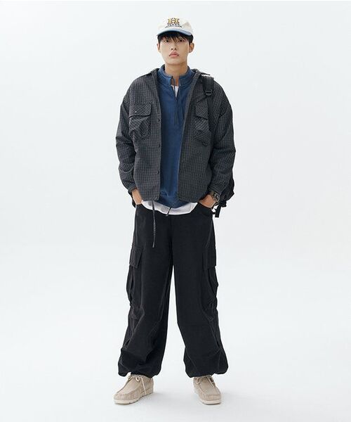 TEKET(テケット)の「Plan Half Zip-Up Sweatshirt Navy(スウェット・レディース・その他・SMALL/MEDIUM/LARGE)」の2枚目の写真