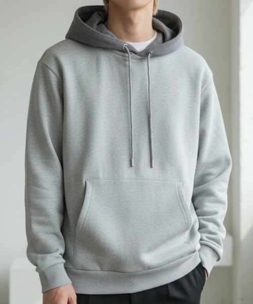 ARULE（アルール）の「A'GEM/9 × .kom 『ARULE/アルール』Layered Hood Design Pullover/レイヤードフードデザインプルオーバー（パーカー・メンズ・ブラック/グレー・L/XL）」の8枚目の写真