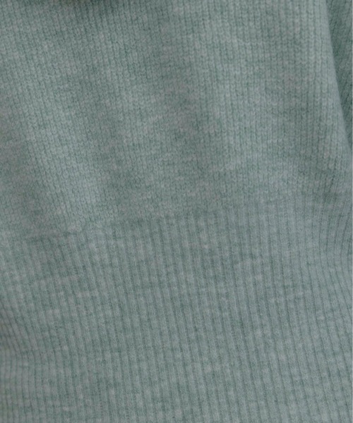 Eimee Law（エイミーロウ）の「ZIPスリットフーディーニットトップス（ニット/セーター・レディース・ダークグレー/ミント/ライトグレー/ピンク・FREE）」の20枚目の写真