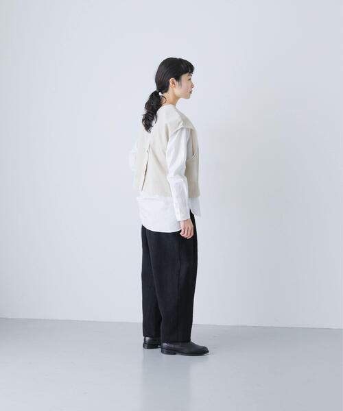 かぐれ（カグレ）の「コットンベルベット2WAYベスト（ベスト）」 - WEAR