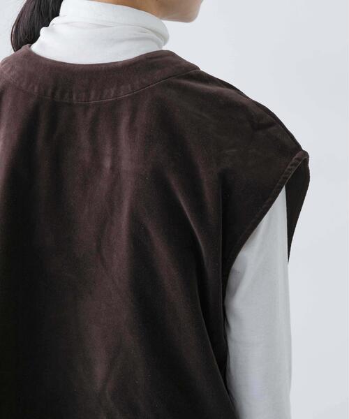 新品　かぐれ　コットンベルベット2WAYベスト かぐれ｜コットンベルベット2WAYベスト | Rakuten Fashion(楽天