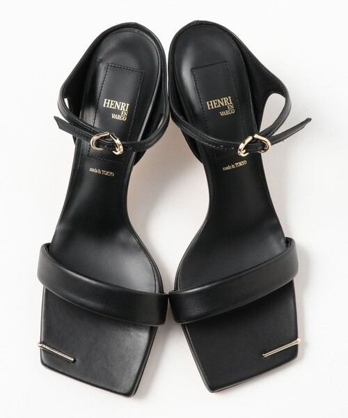 Demi-Luxe BEAMS（デミルクス ビームス）の「HENRI EN VARGO / May ストラップ サンダル（サンダル・レディース・ブラック/ブラウン・35/36/37/38）」の6枚目の写真
