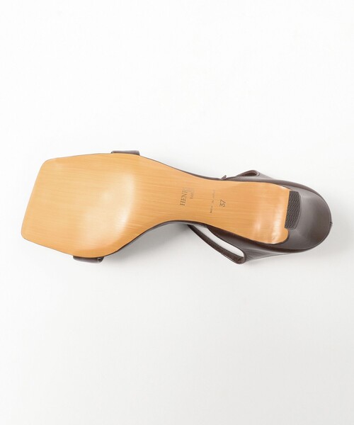 Demi-Luxe BEAMS（デミルクス ビームス）の「HENRI EN VARGO / May ストラップ サンダル（サンダル・レディース・ブラック/ブラウン・35/36/37/38）」の9枚目の写真