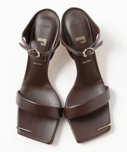 Demi-Luxe BEAMS（デミルクス ビームス）の「HENRI EN VARGO / May ストラップ サンダル（サンダル・レディース・ブラック/ブラウン・35/36/37/38）」の10枚目の写真