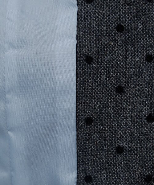 Kastane（カスタネ）の「【セットアップ対応】ドットツイードジャケット（テーラードジャケット・レディース・グレー/ブラック・FREE）」の9枚目の写真