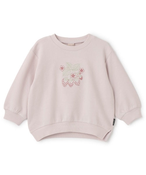 petit main（プティマイン）の「【プティプラ】GIRLSトレーナー（スウェット・キッズ・アイボリー/ブルーグレー/ライトピンク/ネイビー/ホワイト系その他/ライトグリーン/ダークブラウン/ブルー/ライトベージュ/レッド・80ｃｍ/120cm/90cm/130cm/110cm/100cm）」の22枚目の写真