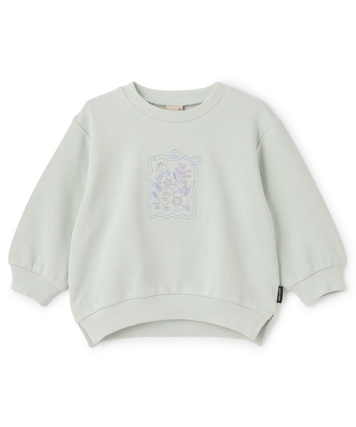 petit main（プティマイン）の「【プティプラ】GIRLSトレーナー（スウェット・キッズ・アイボリー/ブルーグレー/ライトピンク/ネイビー/ホワイト系その他/ライトグリーン/ダークブラウン/ブルー/ライトベージュ/レッド・80ｃｍ/120cm/90cm/130cm/110cm/100cm）」の19枚目の写真