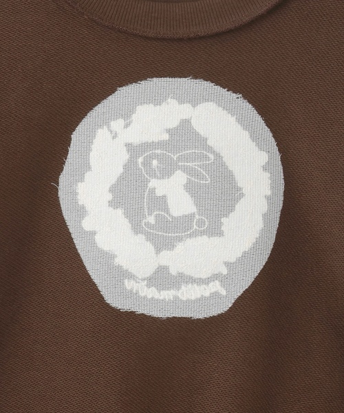 petit main（プティマイン）の「【プティプラ】GIRLSトレーナー（スウェット・キッズ・アイボリー/ブルーグレー/ライトピンク/ネイビー/ホワイト系その他/ライトグリーン/ダークブラウン/ブルー/ライトベージュ/レッド・80ｃｍ/120cm/90cm/130cm/110cm/100cm）」の15枚目の写真