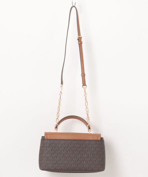 MICHAEL KORS(マイケルコース)の「TRIBECA サッチェル ミディアム - MKシグネチャー(ハンドバッグ・レディース・ブラウン系その他・FREE)」の5枚目の写真