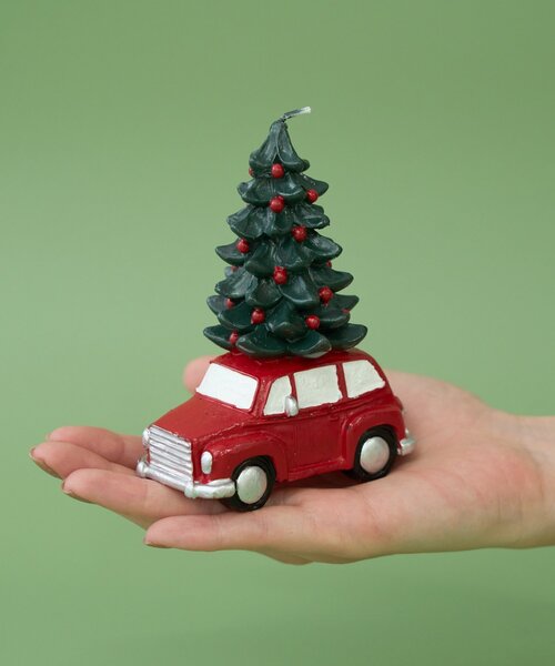 BIRTHDAY BAR(バースデイバー)の「CRAFT CANDLE WAGON ROOF TREE キャンドルワゴンルーフツリー(キャンドル・レディース・レッド・0)」の2枚目の写真