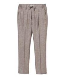 giab's ARCHIVIO（ジャブス アルキヴィオ）の「【別注】giabsarchivio / MASACCIO ミックスファブリック 1プリーツ ドローコード スラックス（その他パンツ）」