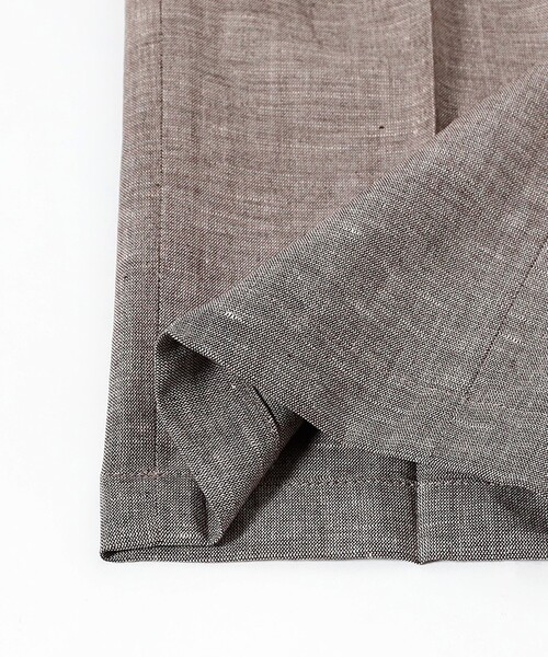 giab's ARCHIVIO(ジャブス アルキヴィオ)の「【別注】giabsarchivio / MASACCIO ミックスファブリック 1プリーツ ドローコード スラックス(その他パンツ・メンズ・インディゴブルー/ブラウン・52/50/46/42/48/44)」の8枚目の写真