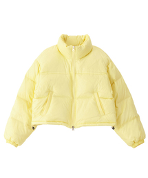 UNKNOWN PLANET（アンノウンプラネット）の「ショートプファーダウンイエロー（ダウンジャケット/コート）」