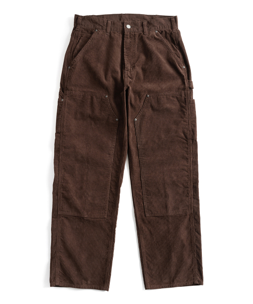 WILD BRICKS(ワイルドブリックス)の「W24 DOUBLE KNEE PANTS (dark brown)(その他パンツ・メンズ・その他・LARGE/X-LARGE/MEDIUM)」の1枚目の写真