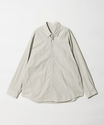 ＜Steven Alan＞ オーガニックコットン マイクロチェック リバースシーム シャツ LOOSE