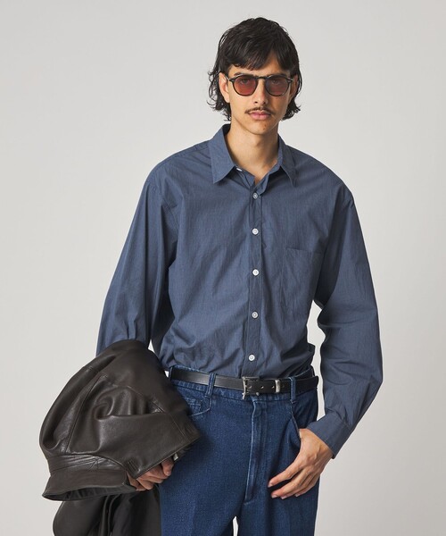 セール】＜Steven Alan＞ オーガニックコットン マイクロチェック