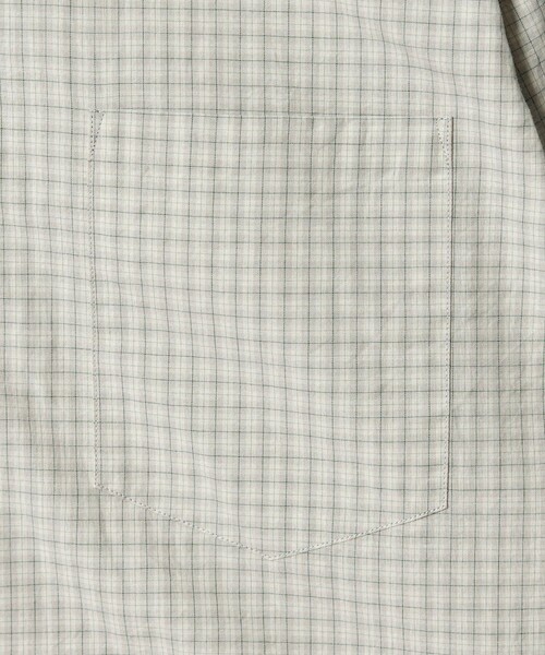 Steven Alan（スティーブンアラン）の「＜Steven Alan＞ オーガニックコットン マイクロチェック リバースシーム シャツ LOOSE（シャツ/ブラウス・メンズ・ロイヤルブルー/ライトグレー・M/L/XL/S）」の22枚目の写真