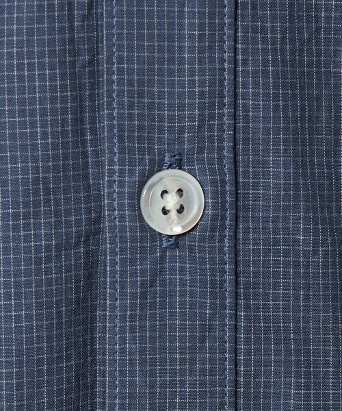 Steven Alan（スティーブンアラン）の「＜Steven Alan＞ オーガニックコットン マイクロチェック リバースシーム シャツ LOOSE（シャツ/ブラウス・メンズ・ロイヤルブルー/ライトグレー・M/L/XL/S）」の13枚目の写真