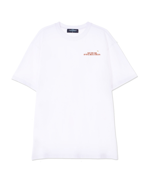 ASTRAL PROJECTION（アストラルプロジェクション）の「グッドバイブススーピマコットンラウンドネック半袖Tシャツ_ホワイト（Tシャツ/カットソー・メンズ・その他・LARGE/X-LARGE/XX-LARGE）」の2枚目の写真