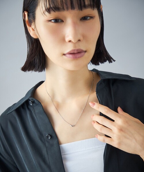 Jouete（ジュエッテ）の「[ディアマンティーニ] ネックレス ダイヤモンド（ネックレス・レディース・イエローゴールド/プラチナム・FREE）」の10枚目の写真