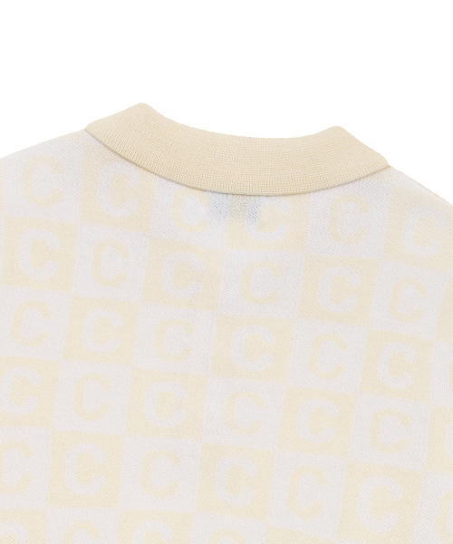 COVERNAT(カバーナット)の「Cパターンカラー ハーフニット アイボリー(ニット/セーター・レディース・その他・MEDIUM/LARGE/X-LARGE/SMALL)」の4枚目の写真