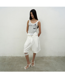 DRAWSTRING POCKET SHORTS (WHITE)