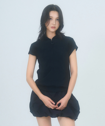 runningHIGH（ランニングハイ）の「フリースフードチュニックドレス[ブラック]（ワンピース）」